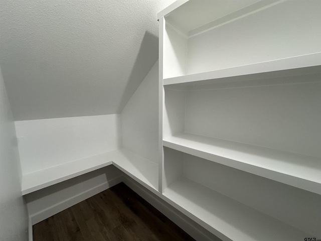 view of storage area