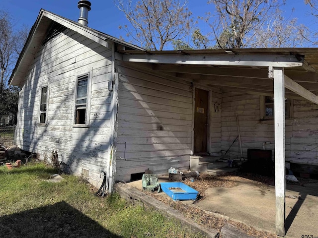 view of rear view of house