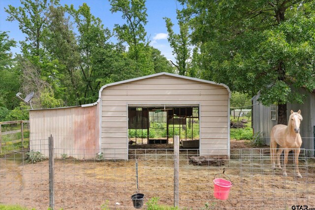 13386 Fm 858, Ben Wheeler, TX 75754 - view of shed with fence