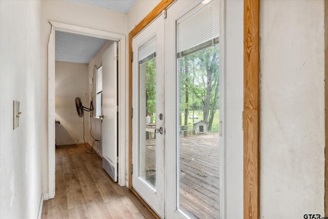 13386 Fm 858, Ben Wheeler, TX 75754 - entryway with light wood finished floors