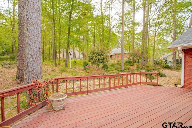view of deck