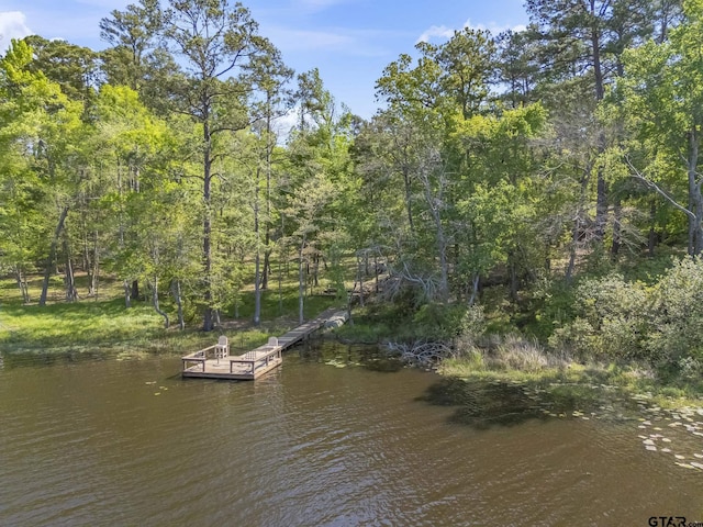 944 Clear Water Trl, Holly Lake Ranch, TX 75765 - dock area with a water view