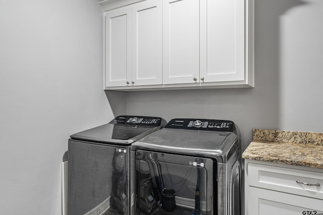 7757 Freestone Dr, Bullard, TX 75757 - laundry room featuring cabinet space and separate washer and dryer