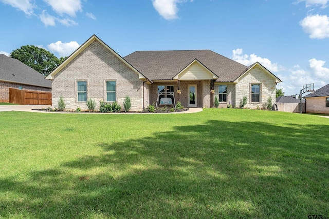 7757 Freestone Dr, Bullard, TX 75757 - view of front of property featuring brick siding and roof with shingles
