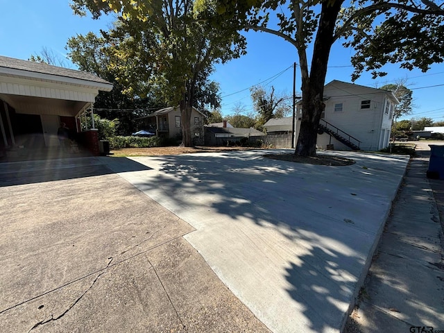 view of street