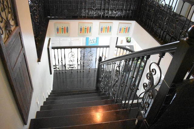 view of staircase