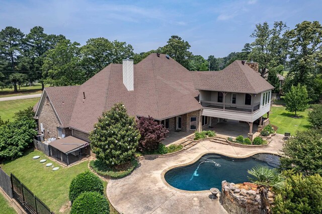 2441 Fm 2685, Gilmer, TX 75644 - view of swimming pool featuring a patio area