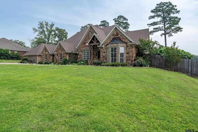 2441 Fm 2685, Gilmer, TX 75644 - view of front of property with stone siding