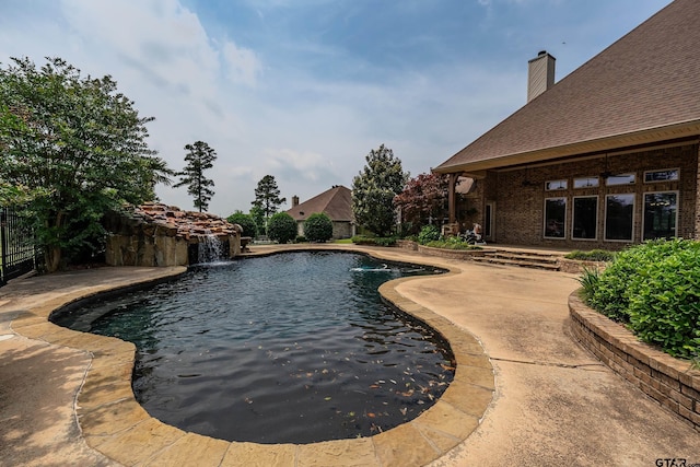 2441 Fm 2685, Gilmer, TX 75644 - view of swimming pool featuring a patio area