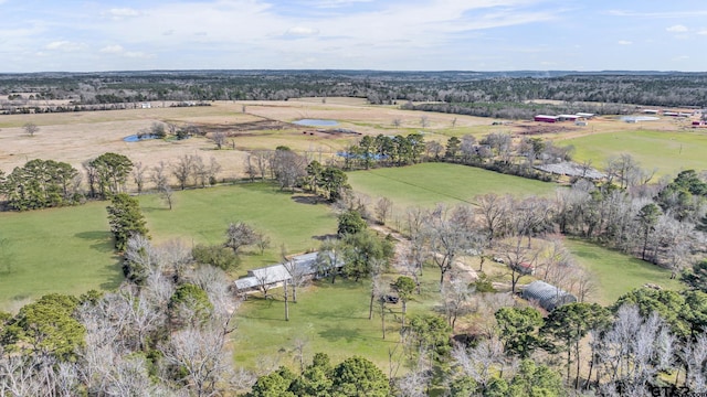 386 Fm 1711, Jacksonville, TX 75766 - birds eye view of property featuring a rural view