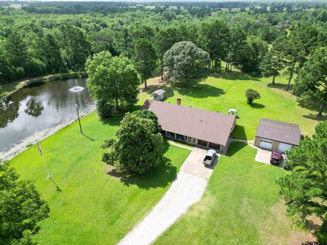 11790 E US Highway 175, Larue, TX 75770 - drone / aerial view of a large body of water and a forest