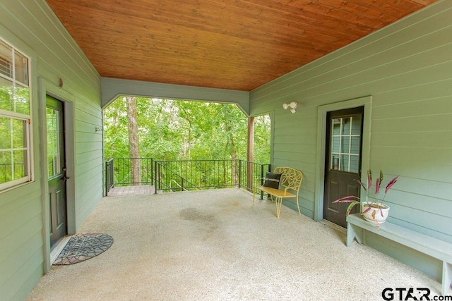 view of patio / terrace