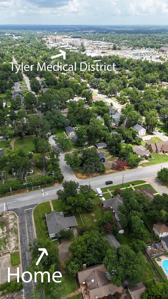 601 Troup Hwy, Tyler, TX 75701 - aerial view of residential area
