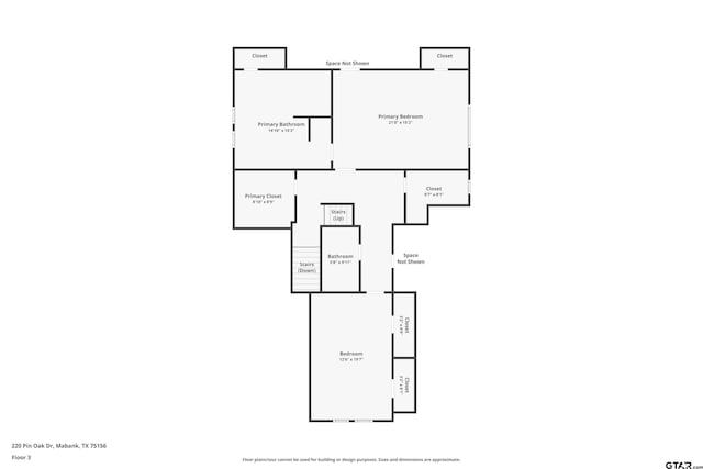 220 Pin Oak Dr, Mabank, TX 75156 - view of property floor plan