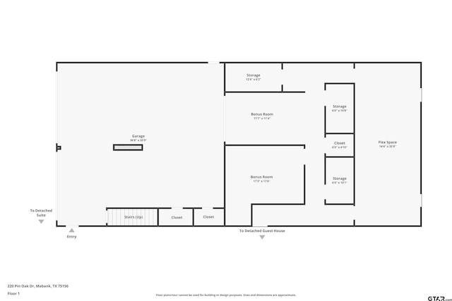 220 Pin Oak Dr, Mabank, TX 75156 - view of home floor plan