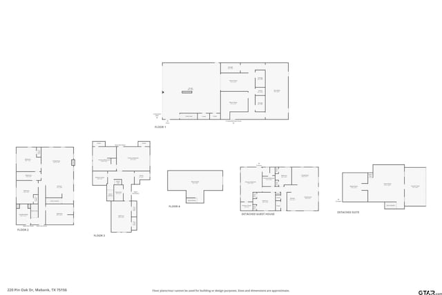 220 Pin Oak Dr, Mabank, TX 75156 - view of property floor plan