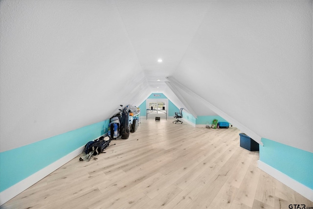 220 Pin Oak Dr, Mabank, TX 75156 - additional living space with vaulted ceiling and wood finished floors