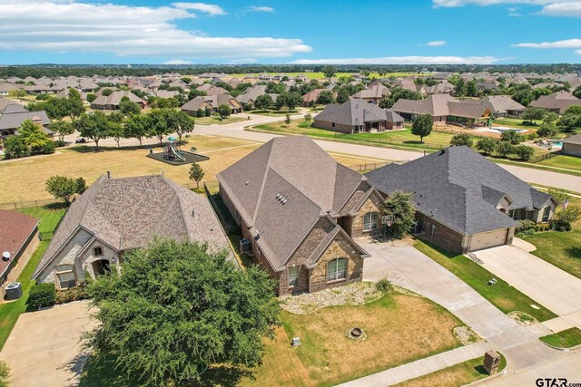 3449 Abes Landing Dr, Granbury, TX 76049 - aerial perspective of suburban area