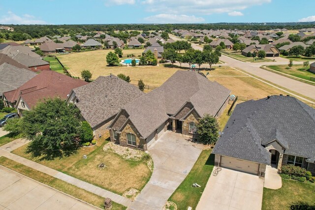 3449 Abes Landing Dr, Granbury, TX 76049 - aerial view of residential area