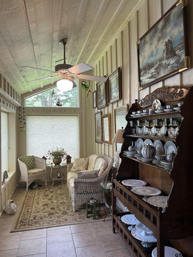 7892 Lakeshore Dr, Tyler, TX 75707 - sunroom / solarium featuring vaulted ceiling