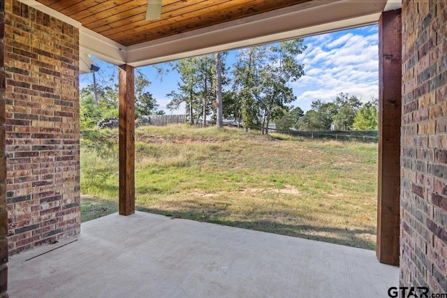 view of patio / terrace