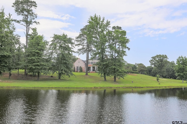 view of water feature