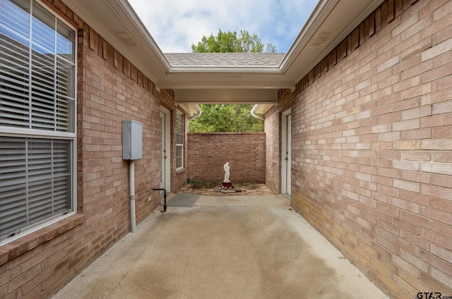 view of patio