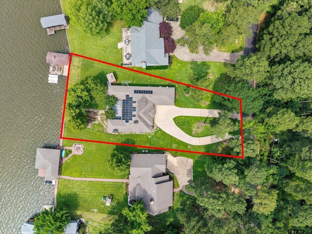 89 Eagle Cv, Mount Vernon, TX 75457 - aerial view of property's location with property boundaries highlighted