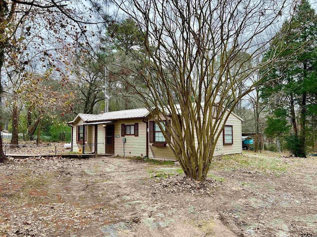 view of ranch-style home