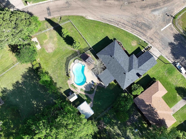 drone / aerial view