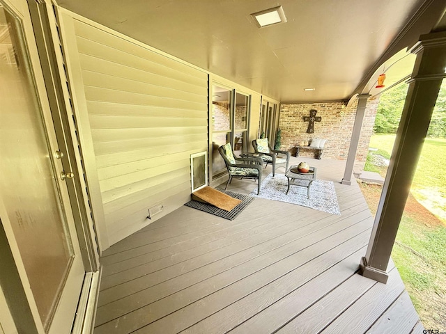 18872 Big Timber Rd, Tyler, TX 75703 - view of wooden deck