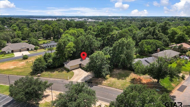 3121 S Robertson Ave, Tyler, TX 75701 - bird's eye view of a forest