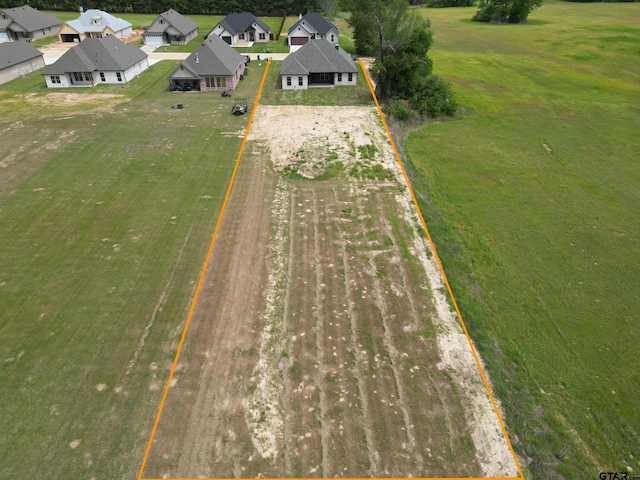 bird's eye view featuring a residential view