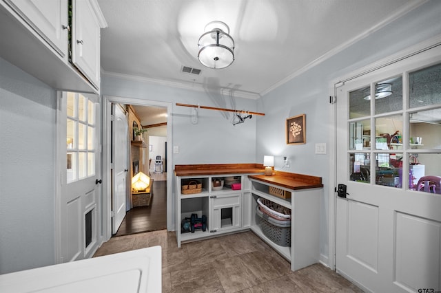 1430 Wavely St, Tyler, TX 75701 - interior space featuring crown molding