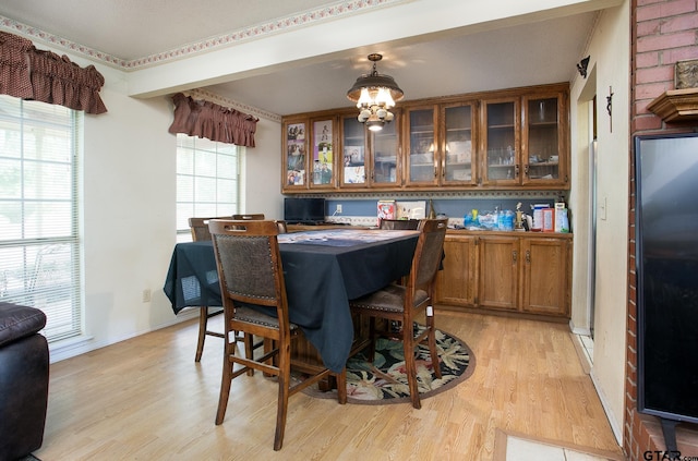 811 Janis, Bullard, TX 75757 - dining room featuring light wood finished floors and plenty of natural light