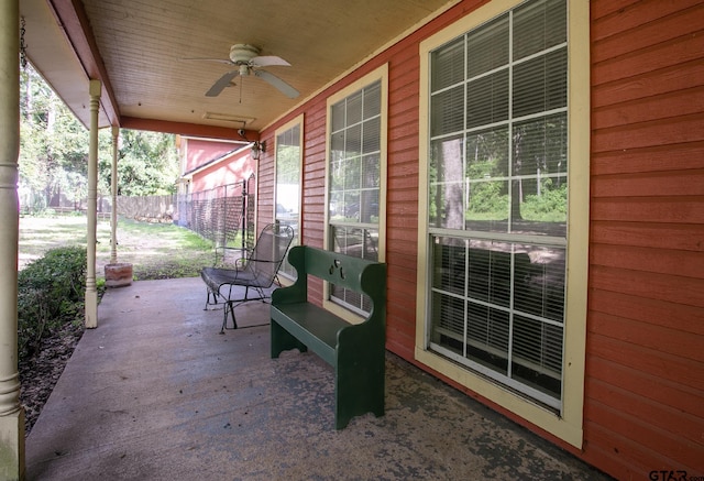 811 Janis, Bullard, TX 75757 - view of patio / terrace with a ceiling fan