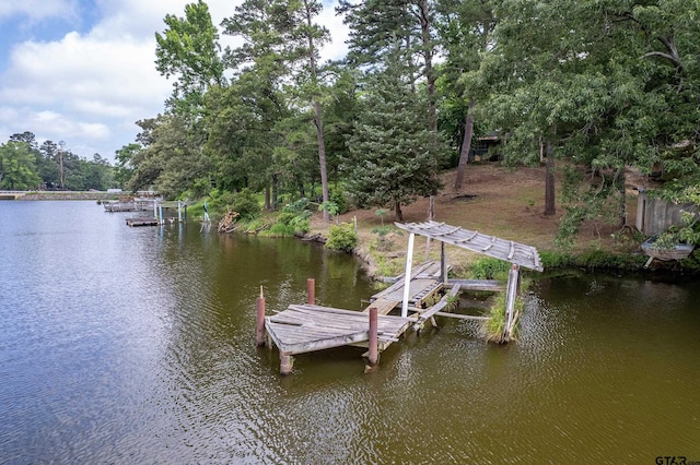 19748 Northside Dr, Winona, TX 75792 - dock with a water view