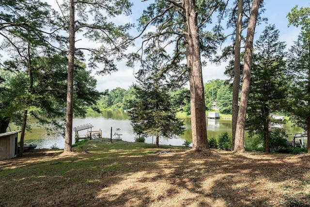 19748 Northside Dr, Winona, TX 75792 - dock area featuring a water view
