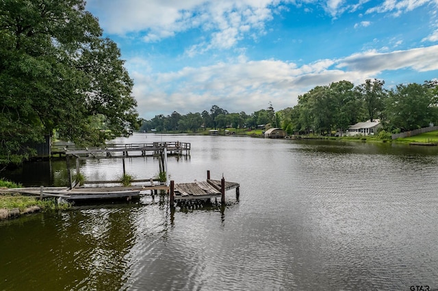 19748 Northside Dr, Winona, TX 75792 - dock featuring a water view