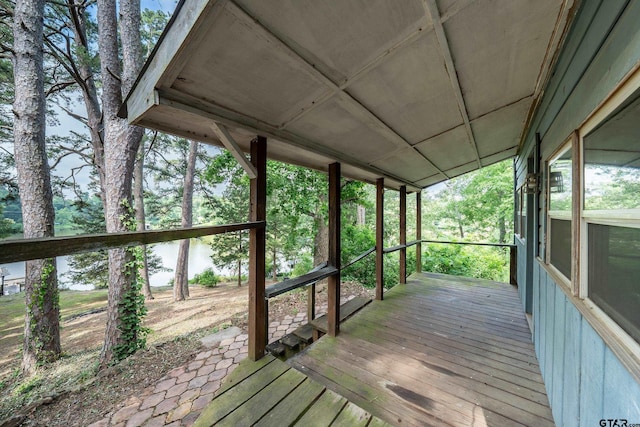 19748 Northside Dr, Winona, TX 75792 - view of wooden deck
