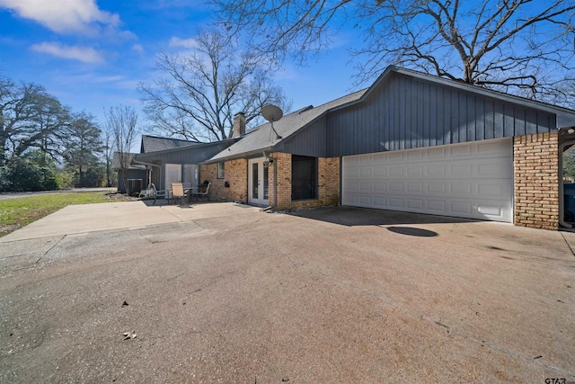 ranch-style house with a garage