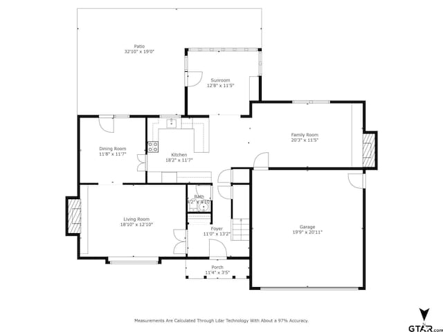1304 Azalea Dr, Sulphur Springs, TX 75482 - view of room layout