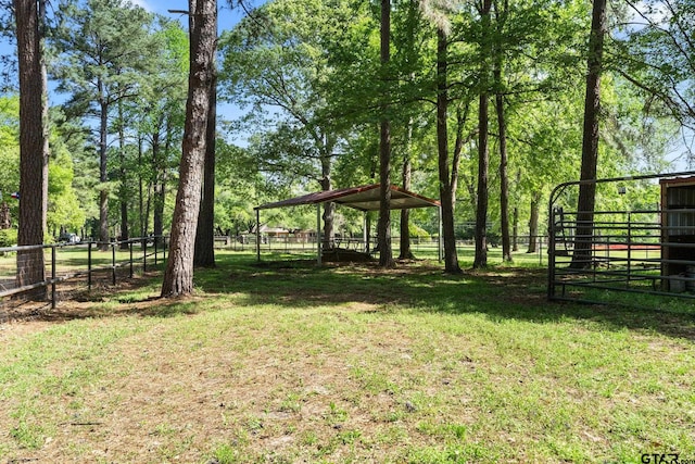 19132 Falls Creek Dr, Flint, TX 75762 - view of yard