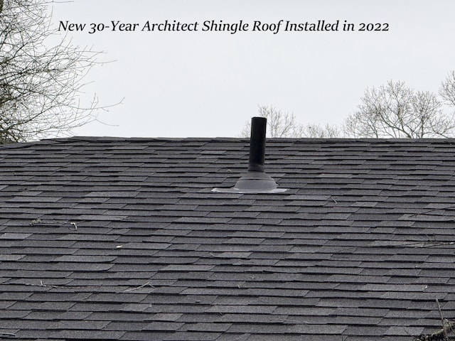 details with a shingled roof