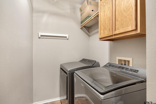 1805 San Saba Dr, Bullard, TX 75757 - laundry area featuring washing machine and clothes dryer and cabinet space