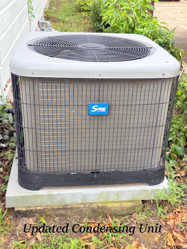 902 W 9th St, Tyler, TX 75701 - exterior view of central AC unit