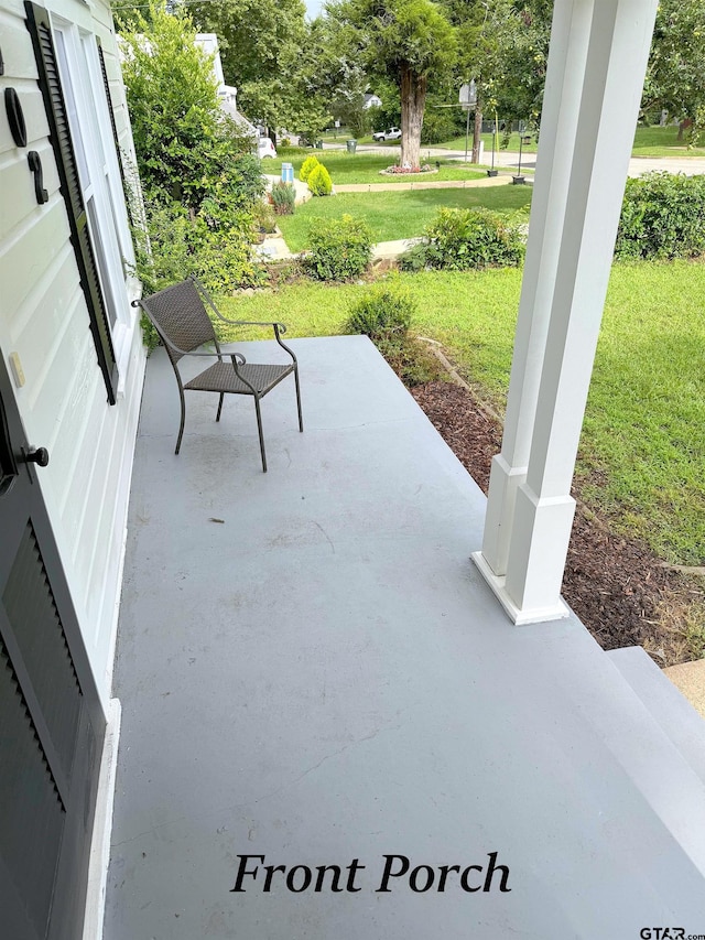 902 W 9th St, Tyler, TX 75701 - view of patio