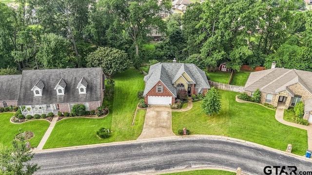 502 Northcreek Dr, Chandler, TX 75758 - view from above of property