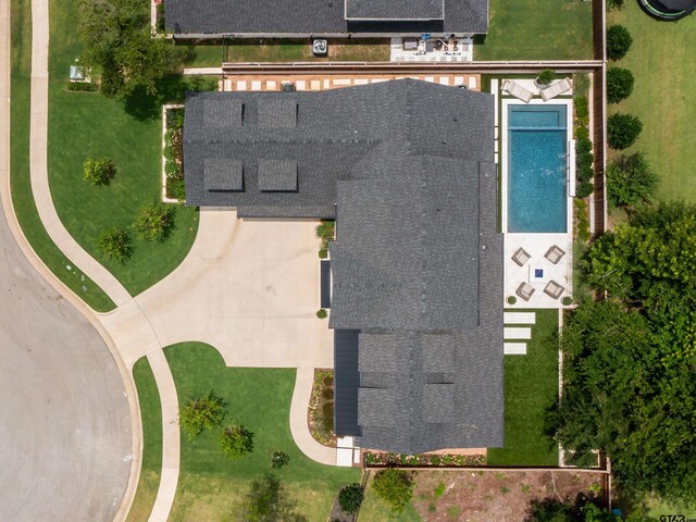 1555 Maple Crk, Tyler, TX 75703 - aerial view of property and surrounding area