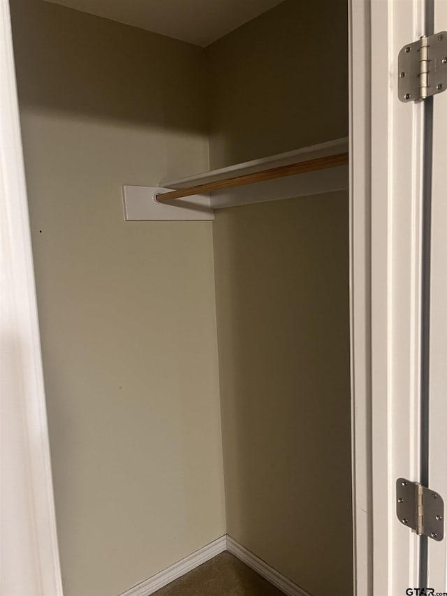 view of closet